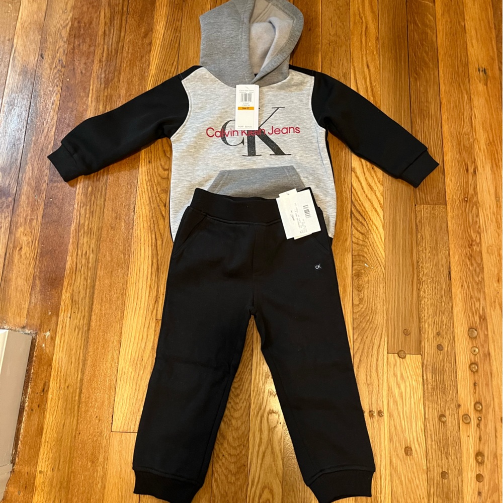 Calvin Klein toddler sweatsuit